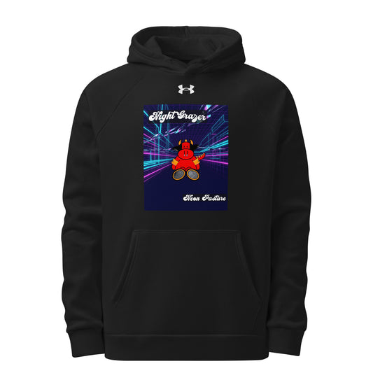 Pocket Cows Men’s Under Armour Rival Fleece Hoodie — Design 250