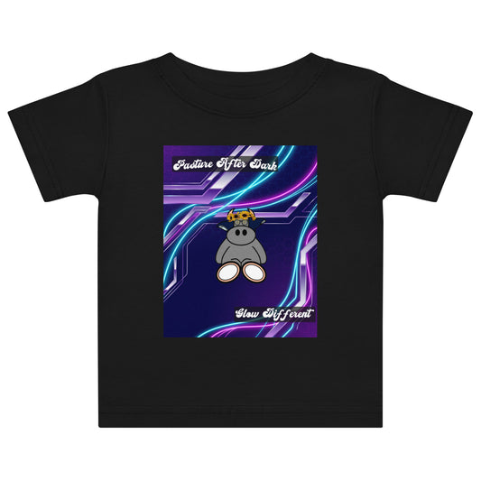 Pocket Cows Baby Jersey T-Shirt — Design 251