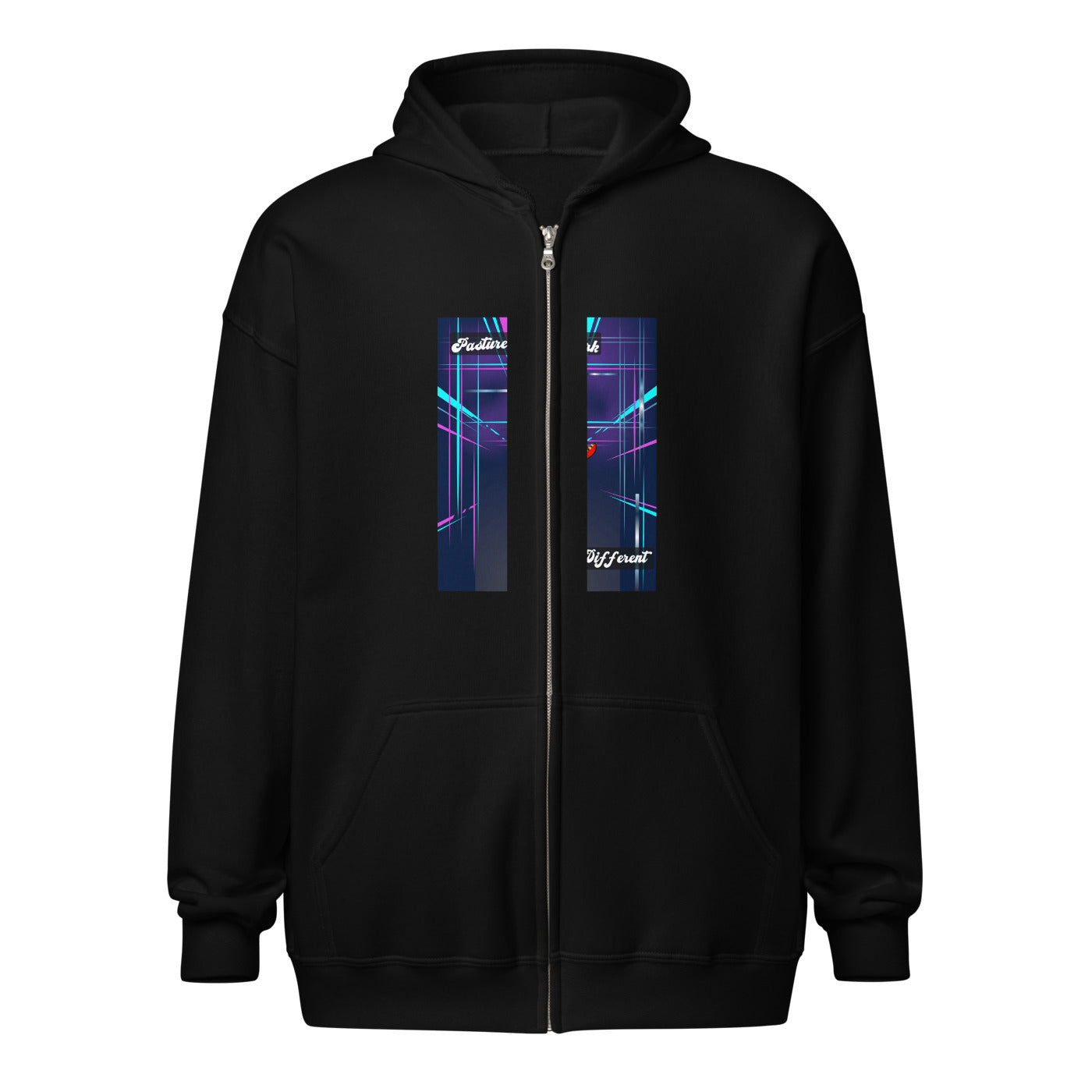 Pocket Cows Unisex Heavy Blend Zip Hoodie — Design 273