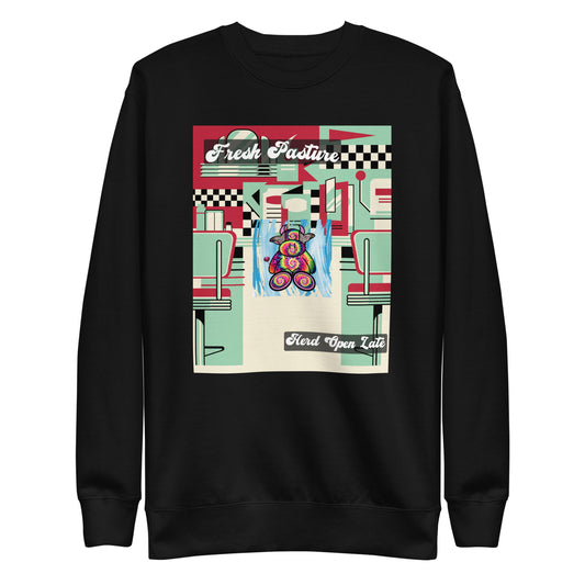 Pocket Cows crewneck — Always Fresh — Design 715
