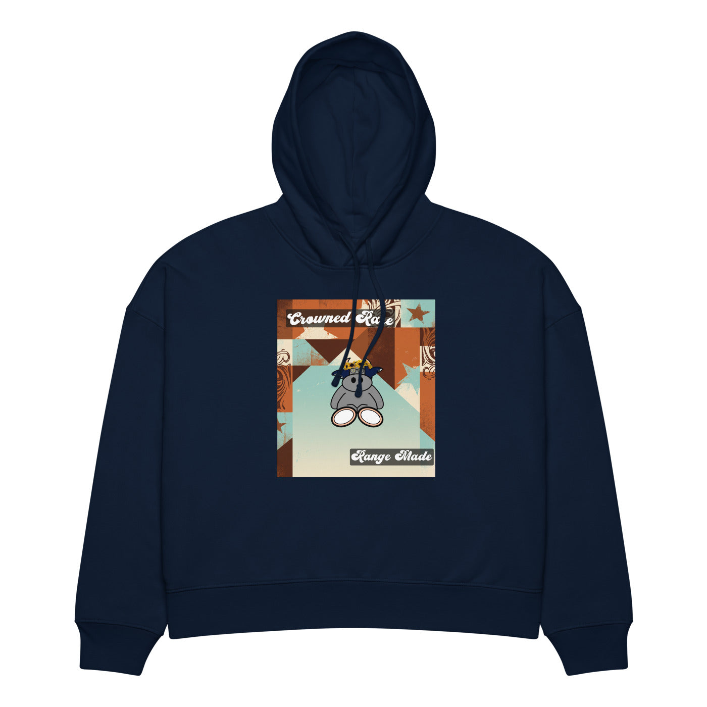 Pocket Cows Women's Organic Stella Nora Hoodie — Design 260