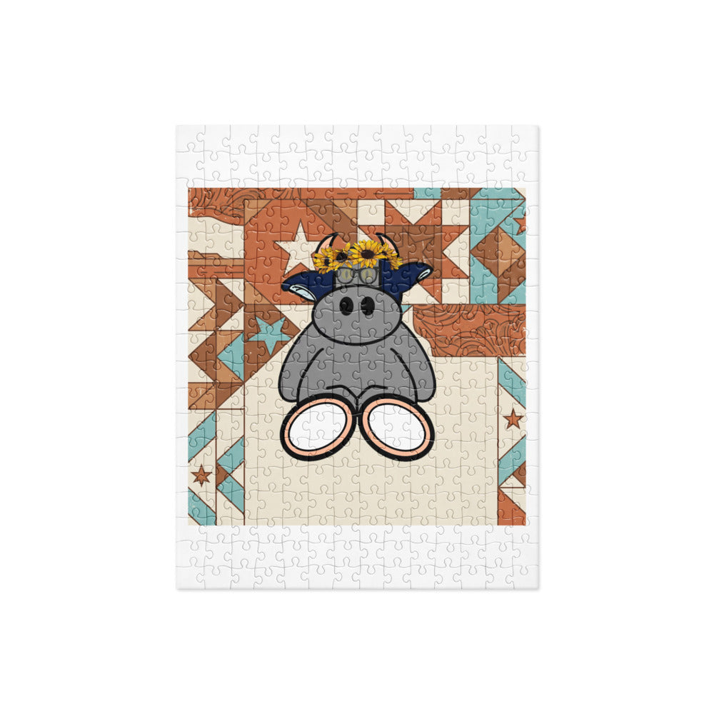 Pocket Cows Jigsaw Puzzle — Range Royalty — Design 258