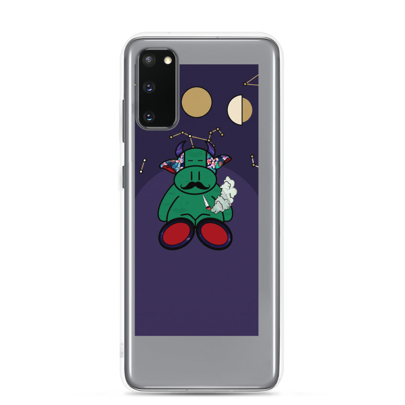 Pocket Cows Clear Case for Samsung® — Written In The Herd — Design 730