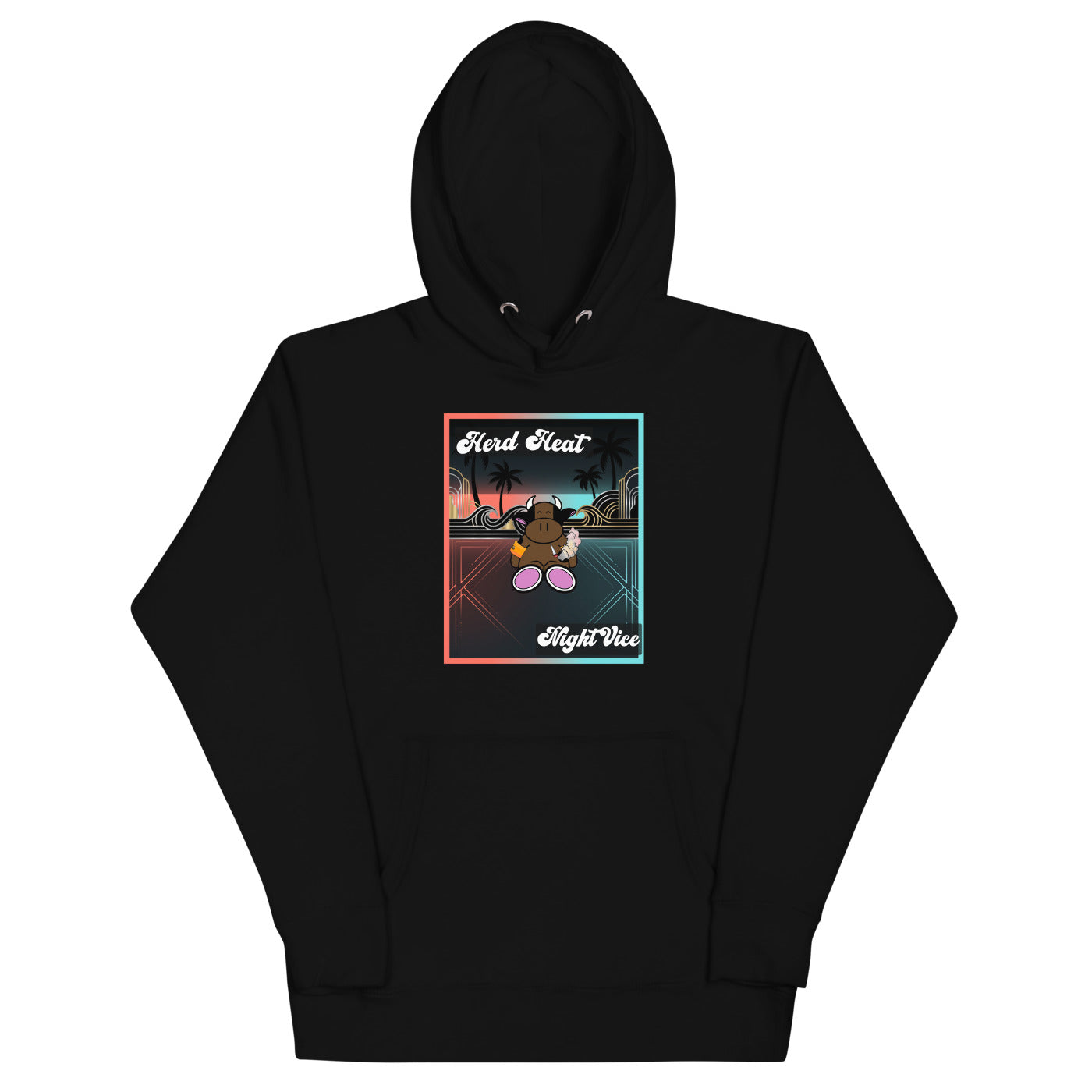 Pocket Cows Hoodie — Pasture Vice — Design 771