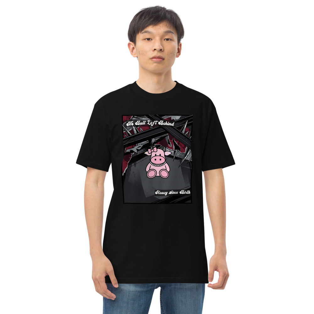 Pocket Cows Heavyweight Tee — No Bull Left — Design 853