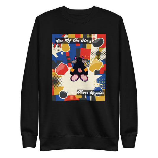 Pocket Cows crewneck — Certified Rare — Design 73