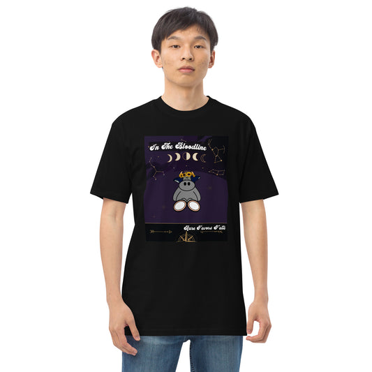 Pocket Cows Heavyweight Tee — Written In The Herd — Design 326