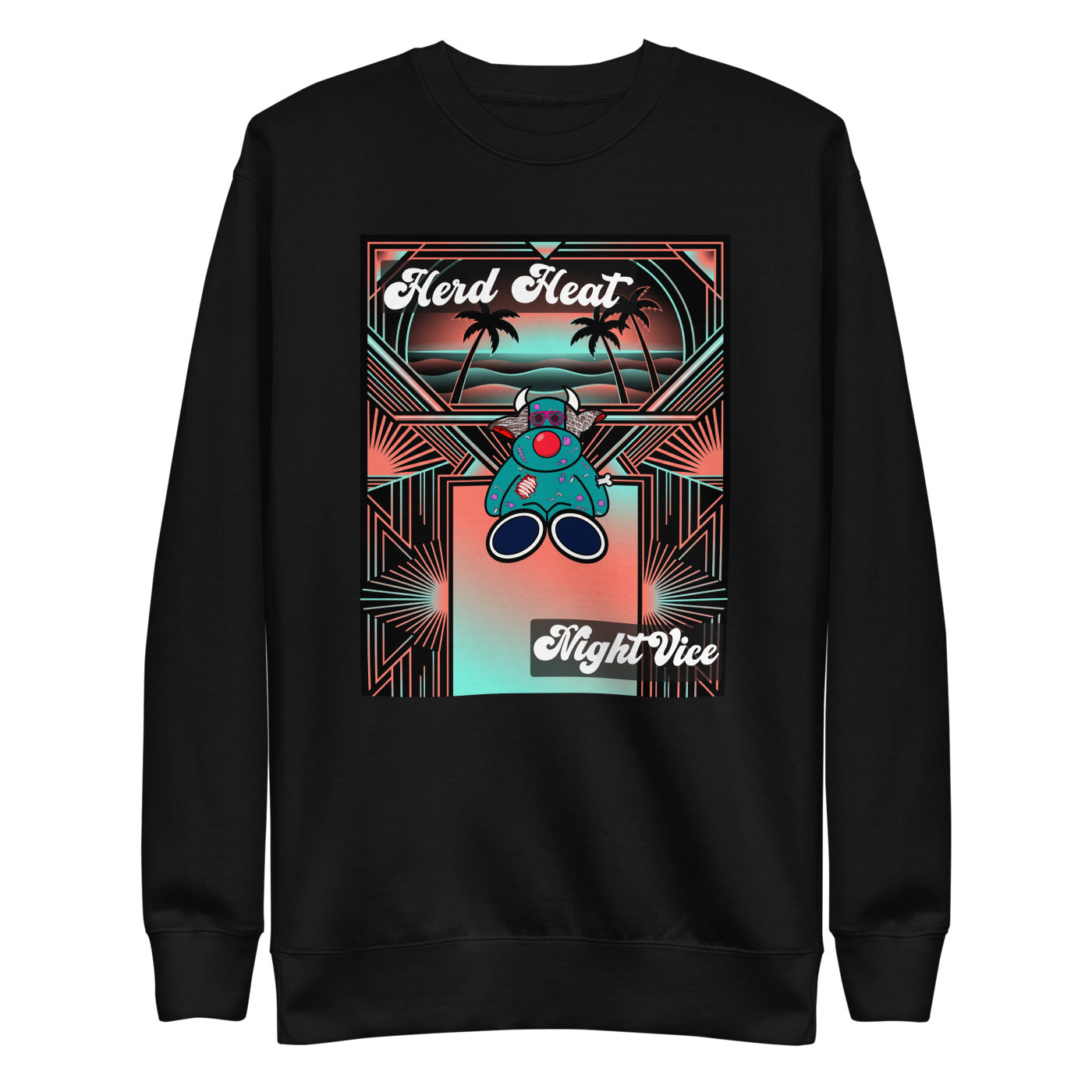 Pocket Cows Crewneck — Pasture Vice — Design 807