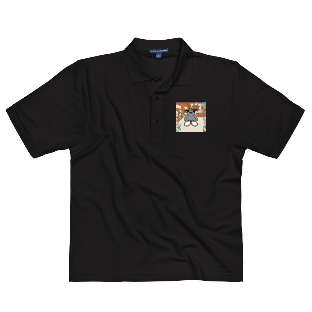 Pocket Cows Men’s Polo Shirt — Design 258