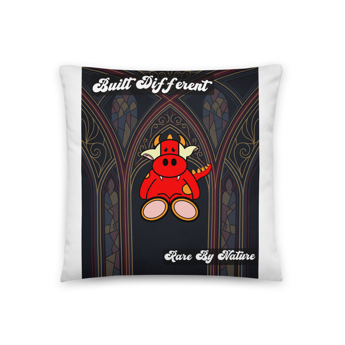Pocket Cows All-Over Print Pillow — Sacred Herd — Design 325