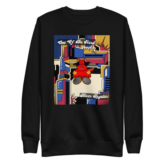 Pocket Cows crewneck — Certified Rare — Design 25