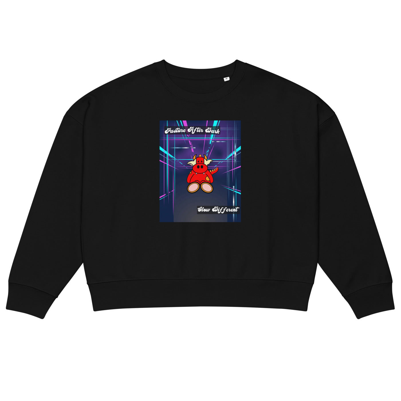 Pocket Cows Women's Organic Crew Neck Stella Alma Sweatshirt — Design 273