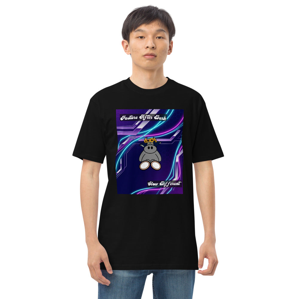 Pocket Cows Heavyweight Tee — After Hours — Design 251