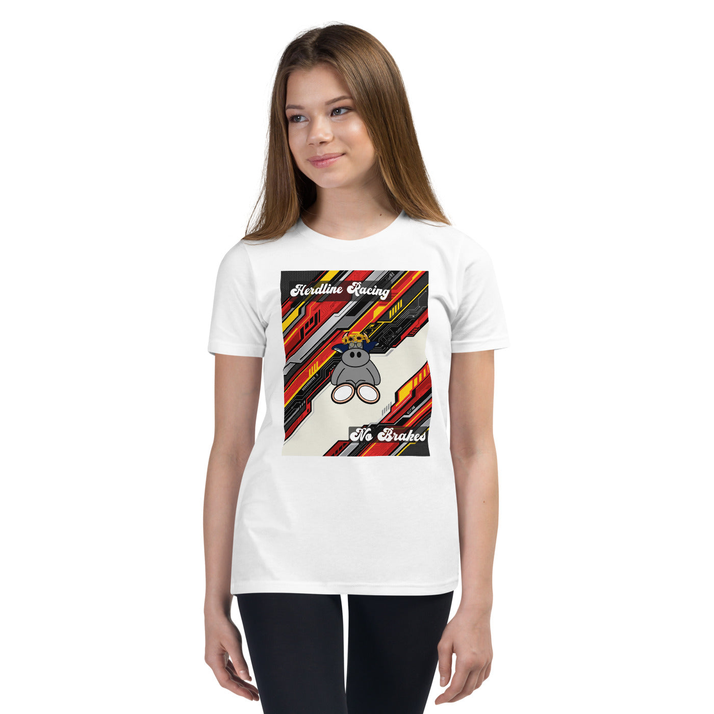 Pocket Cows Youth Staple Tee — Design 263