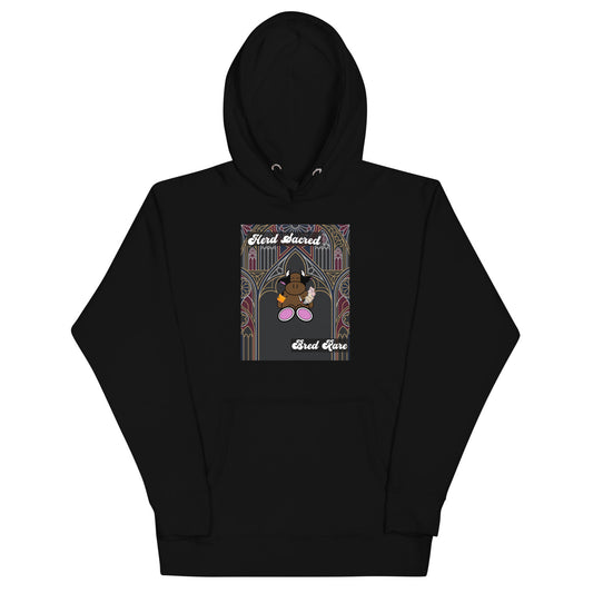 Pocket Cows Hoodie — Sacred Herd — Design 764
