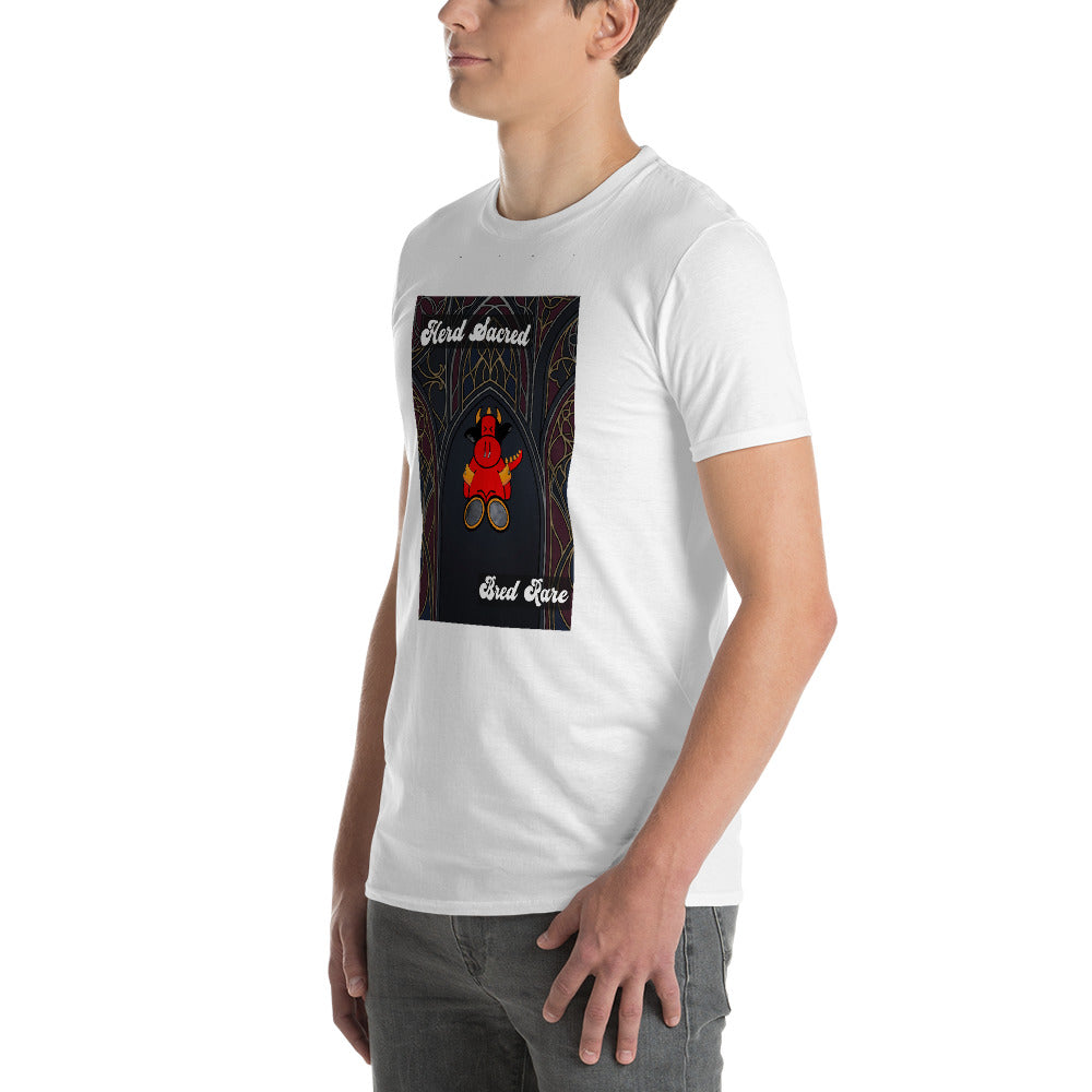 Pocket Cows Unisex Lightweight T-Shirt — Design 267