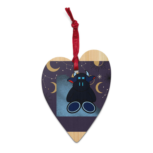 Pocket Cows Wooden Ornaments — Written In The Herd — Design 759