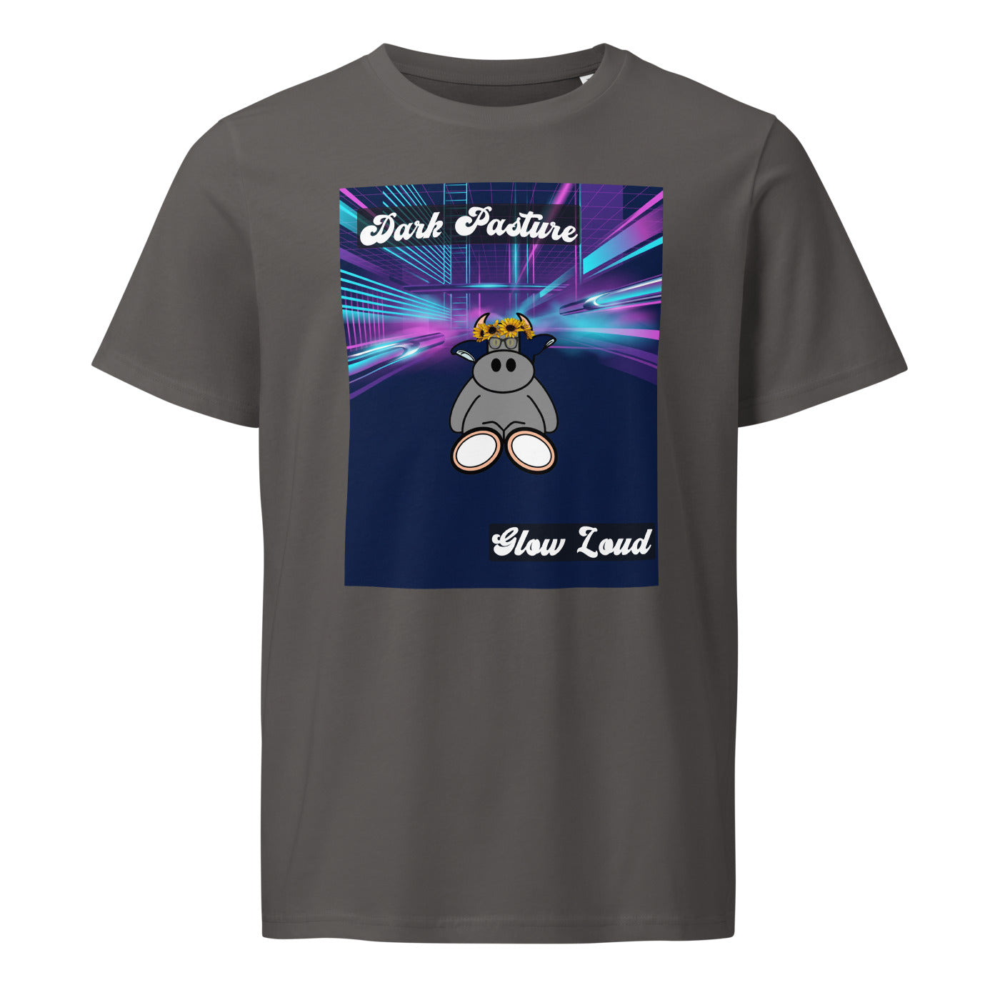 Pocket Cows Unisex Organic Mid-Light Crafter T-Shirt — Design 255