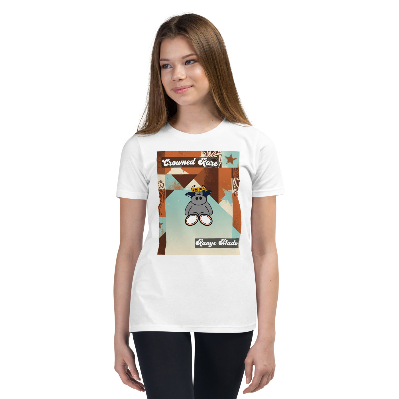 Pocket Cows Youth Staple Tee — Design 260