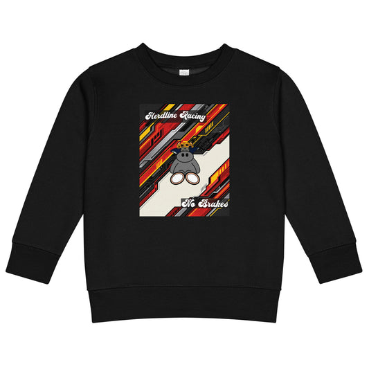 Pocket Cows Kids Crew Neck Sweatshirt — Design 263