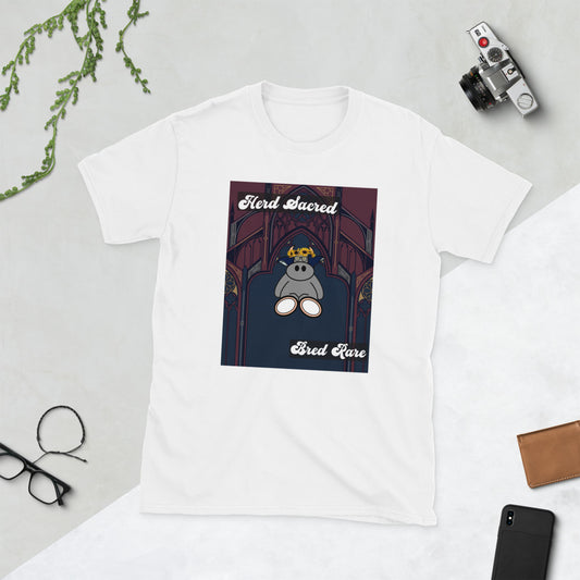 Pocket Cows Unisex Softstyle T-Shirt — Design 271