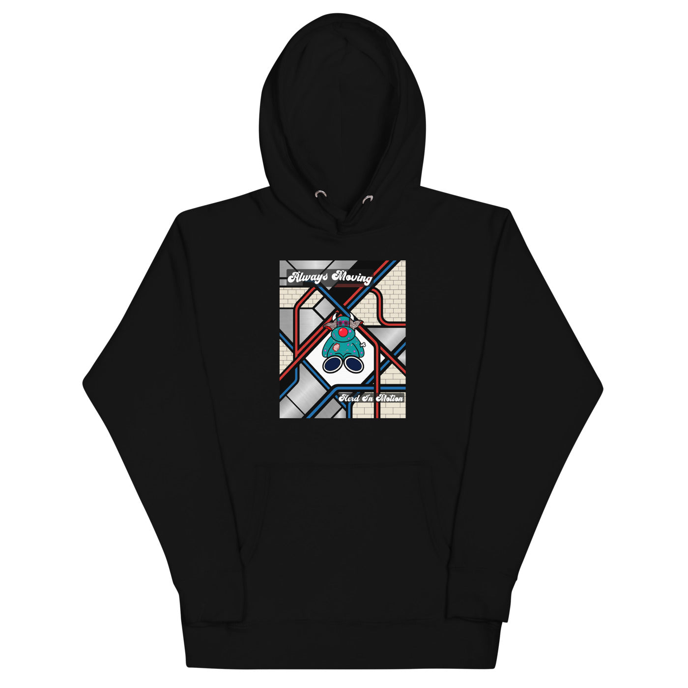 Pocket Cows Hoodie — Move Different — Design 830