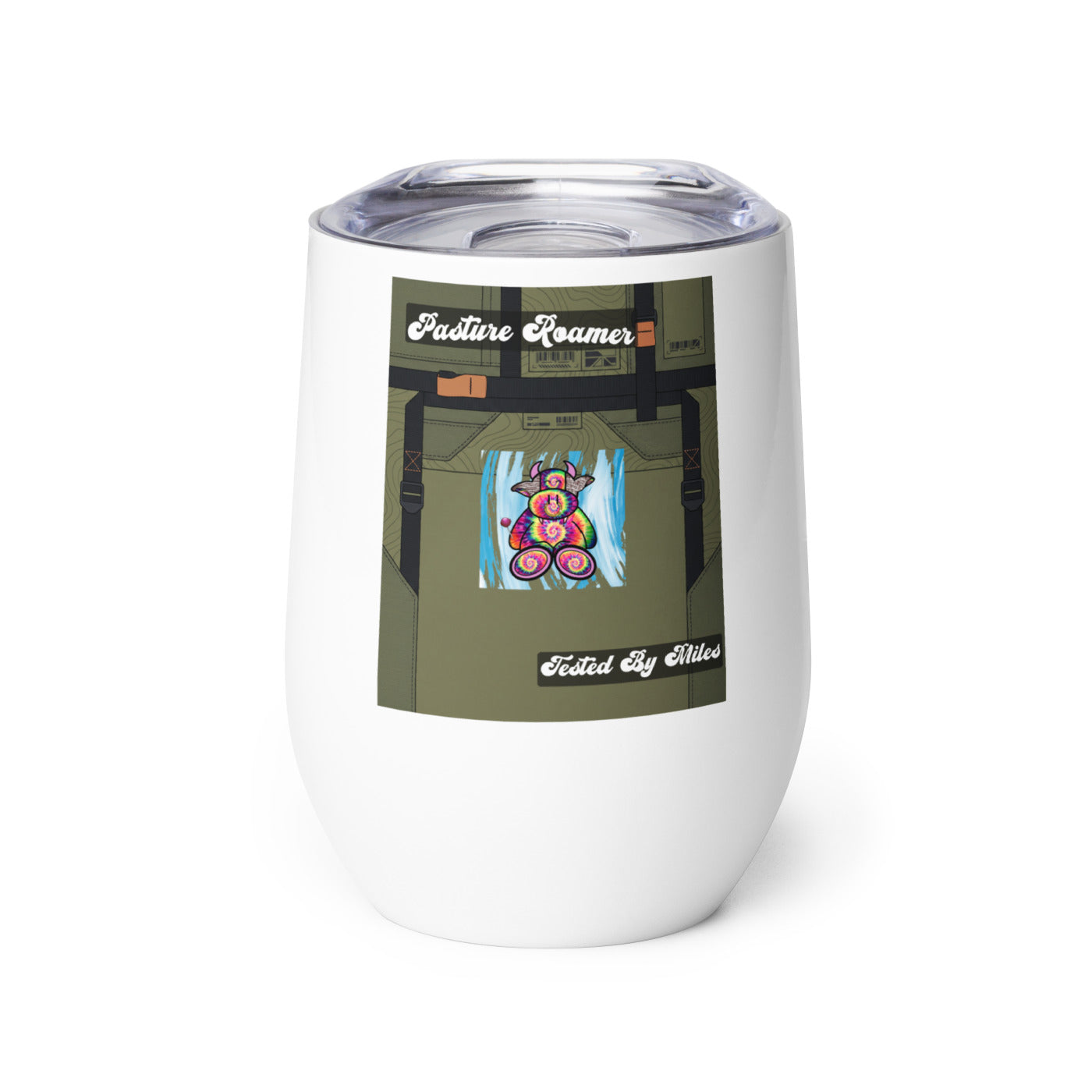 Pocket Cows Wine Tumbler — Built To Roam — Design 720
