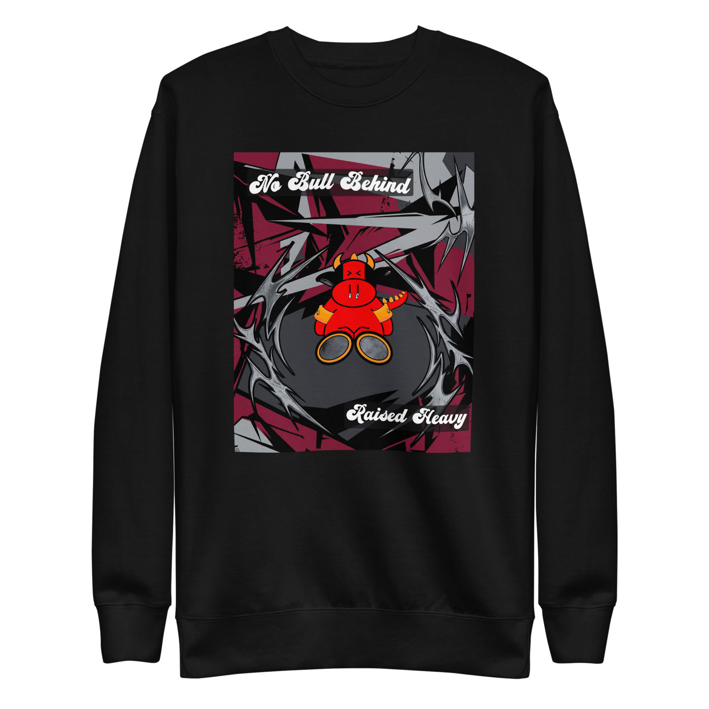 Pocket Cows Crewneck — No Bull Left — Design 286