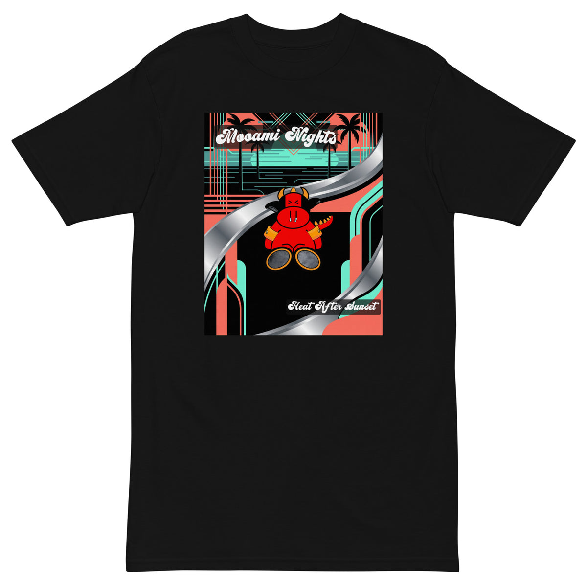 Pocket Cows Heavyweight Tee — Pasture Vice — Design 272 — alternate view