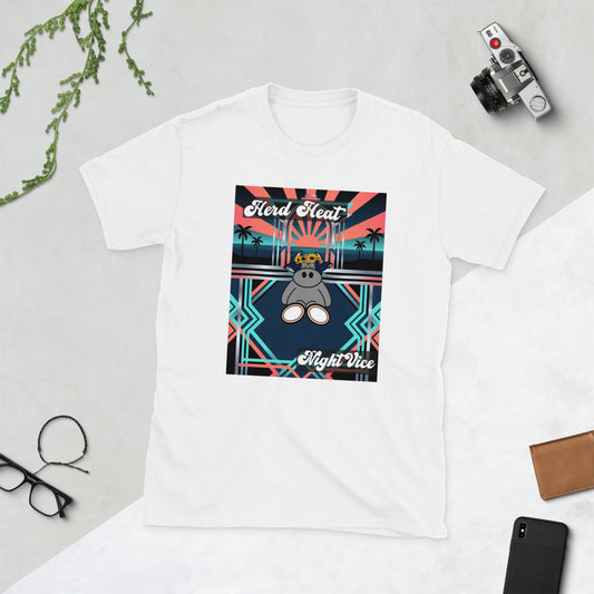 Pocket Cows Unisex Softstyle T-Shirt — Design 281