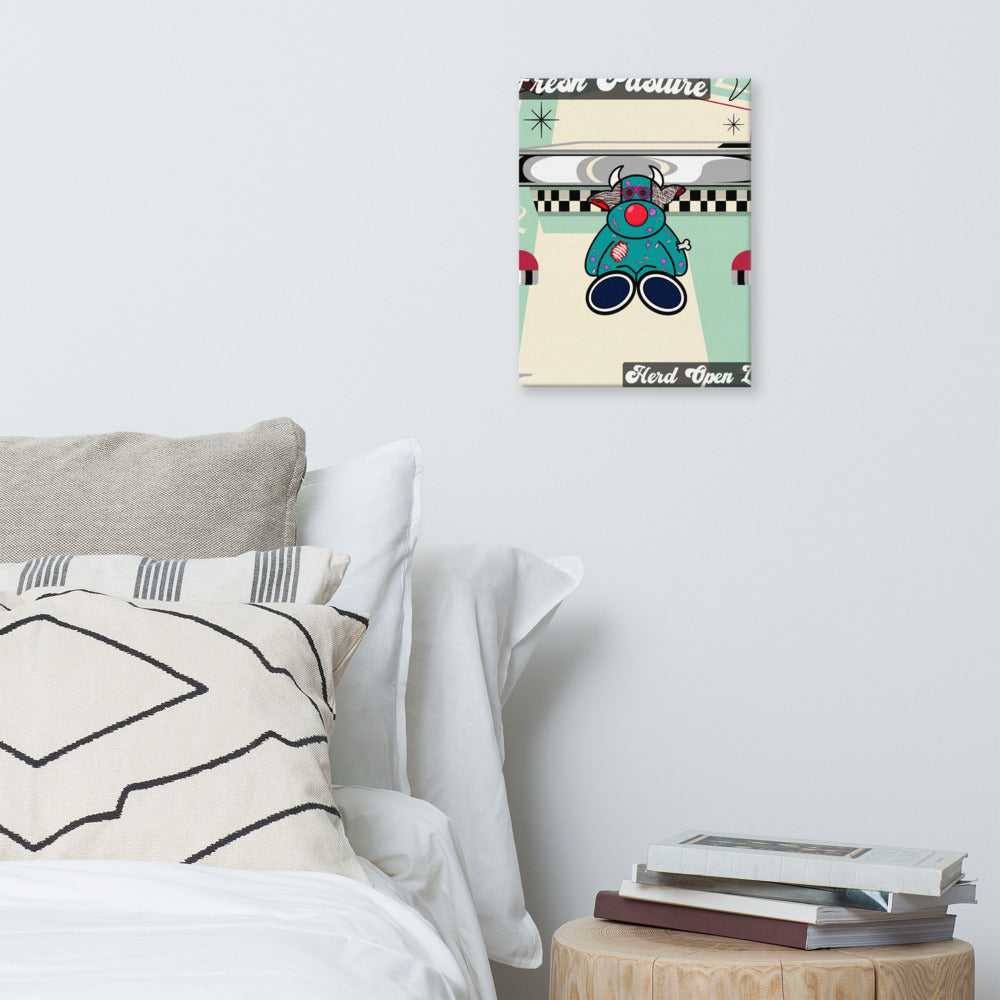 Pocket Cows Canvas (in) — Always Fresh — Design 821