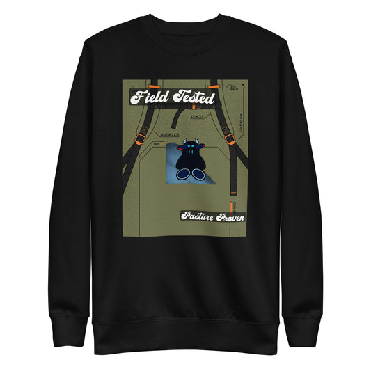 Pocket Cows Crewneck — Built To Roam — Design 762