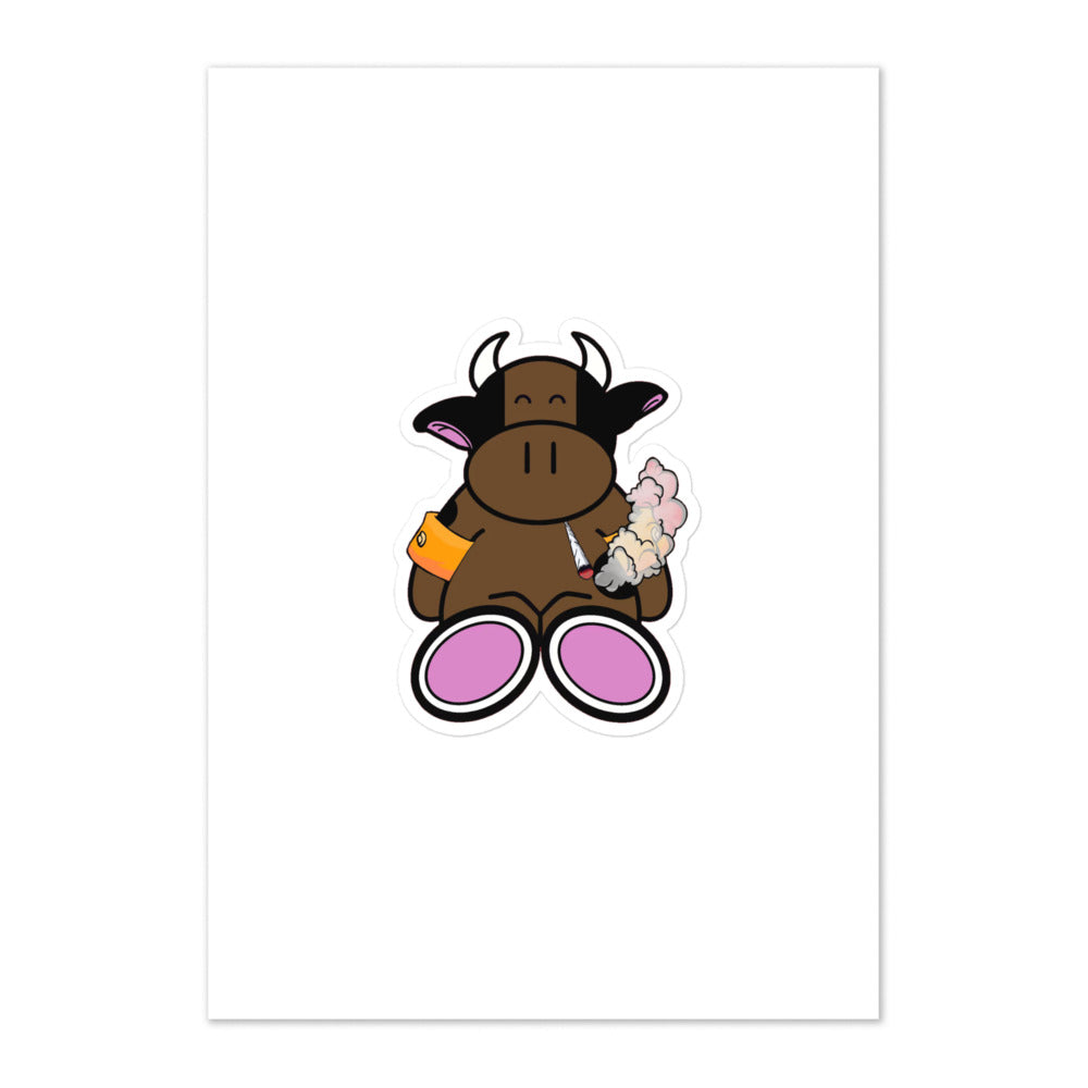 Pocket Cows Kiss-Cut Sticker Sheet — Rare Pressing — Design 784