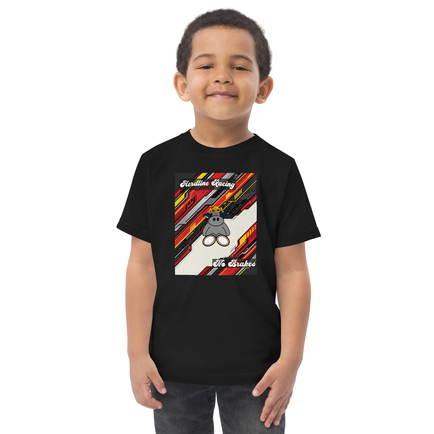 Pocket Cows Toddler Jersey T-Shirt — Design 263