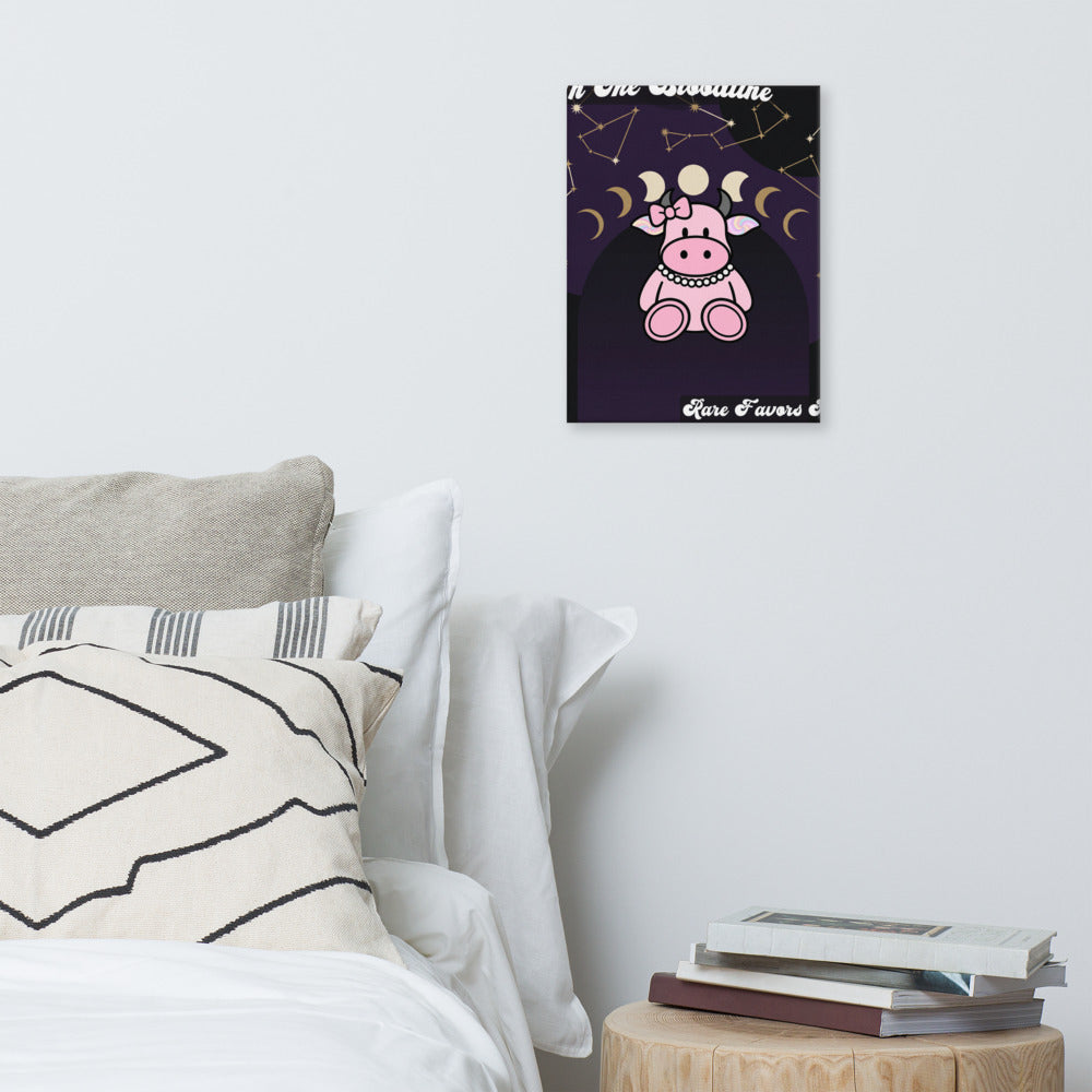 Pocket Cows Canvas (in) — Written In The Herd — Design 843