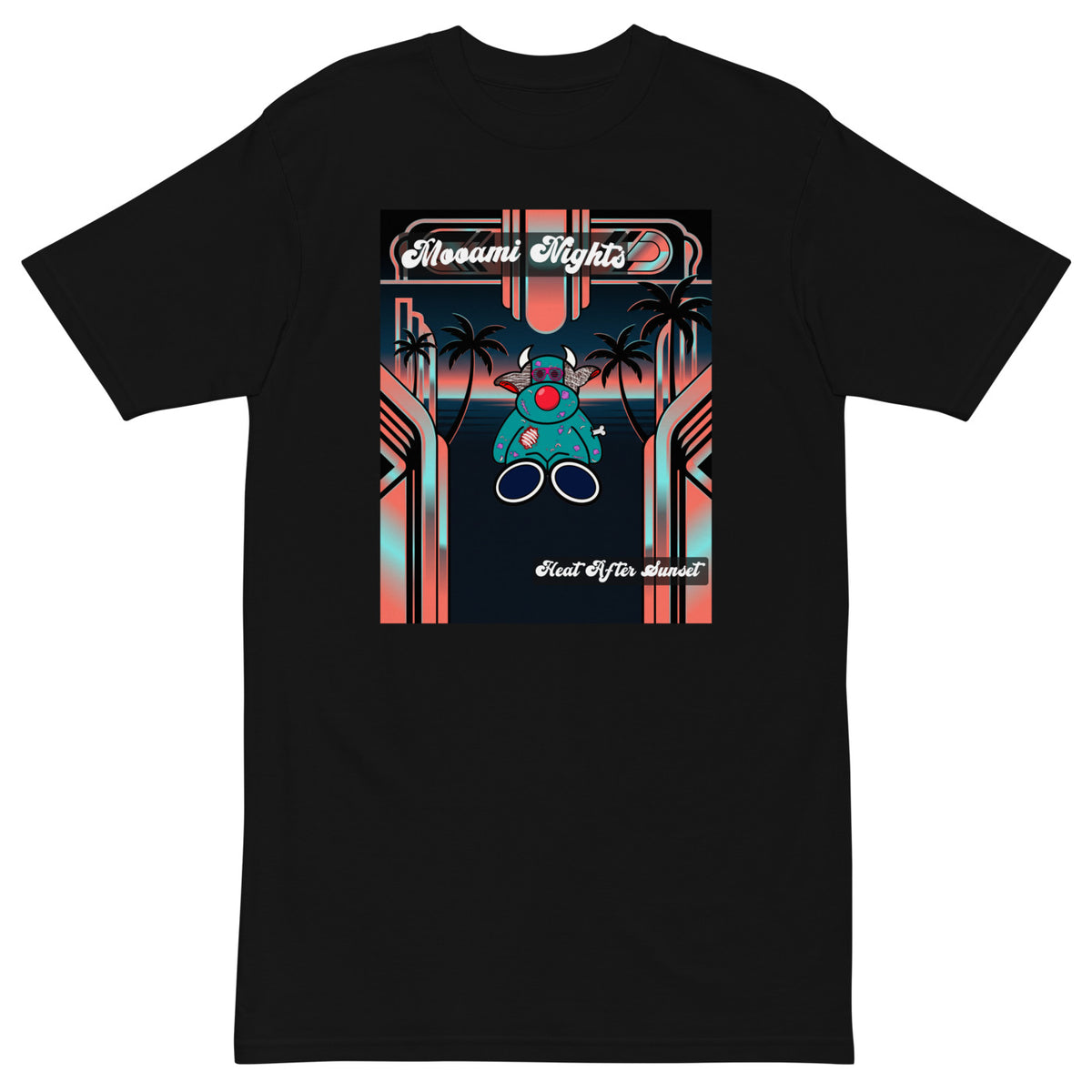 Pocket Cows Heavyweight Tee — Pasture Vice — Design 203 — alternate view