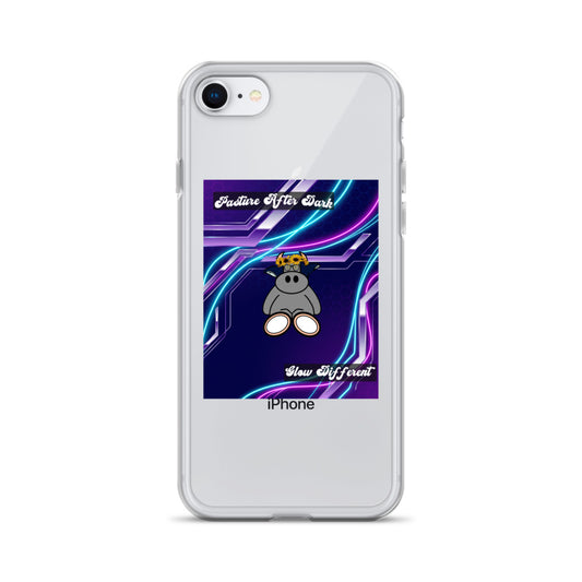 Pocket Cows Clear Case for iPhone® — After Hours — Design 251