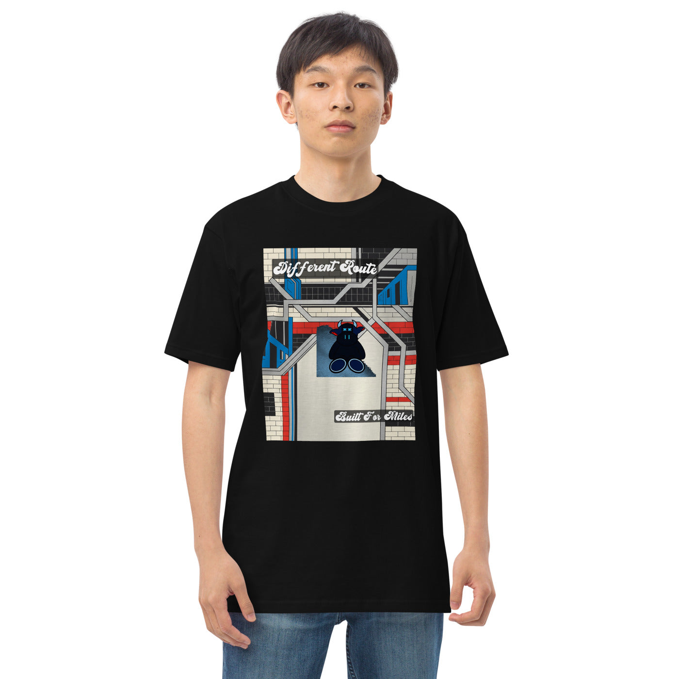 Pocket Cows Heavyweight Tee — Move Different — Design 757