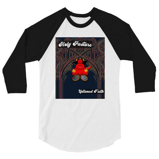 Pocket Cows Unisex 3/4 Sleeve Raglan Shirt — Design 270
