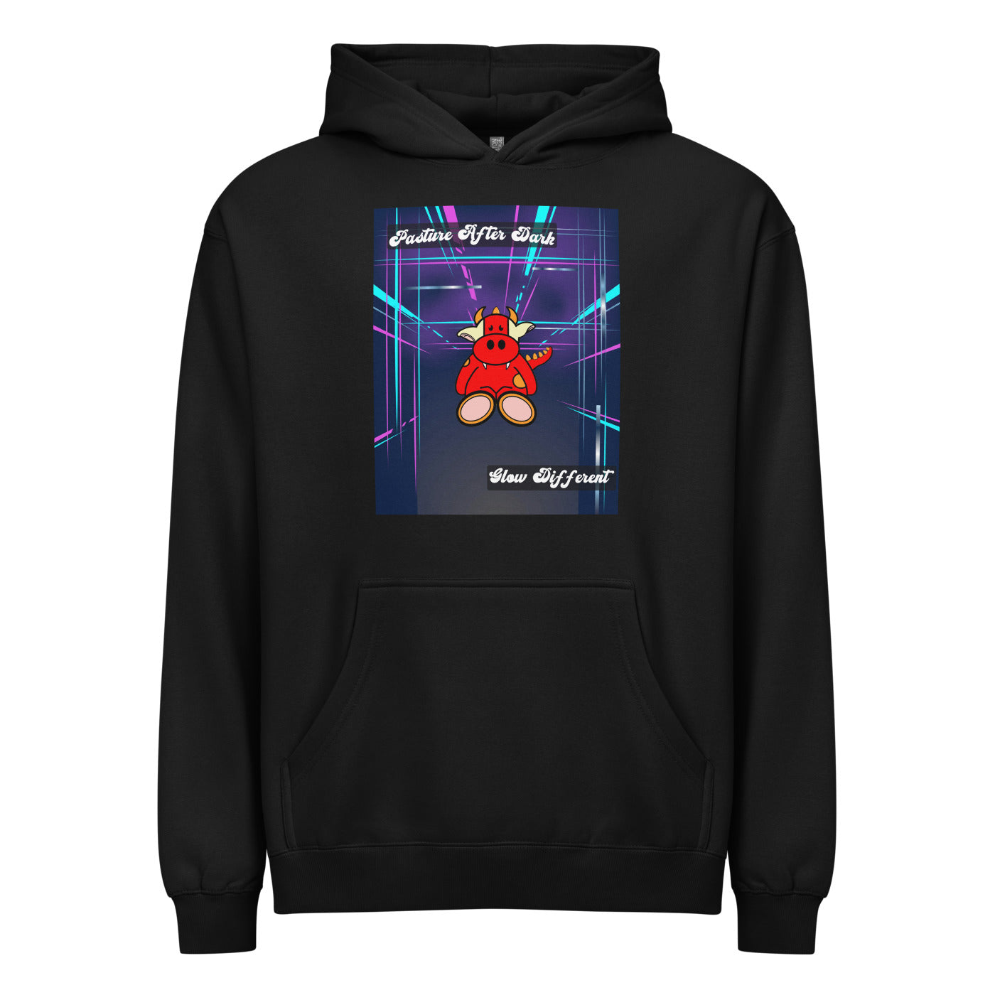 Pocket Cows Men's Box Hoodie I Cotton Heritage M2635 — After Hours — Design 273