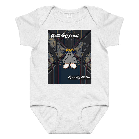 Pocket Cows Baby Jersey Bodysuit — Design 269