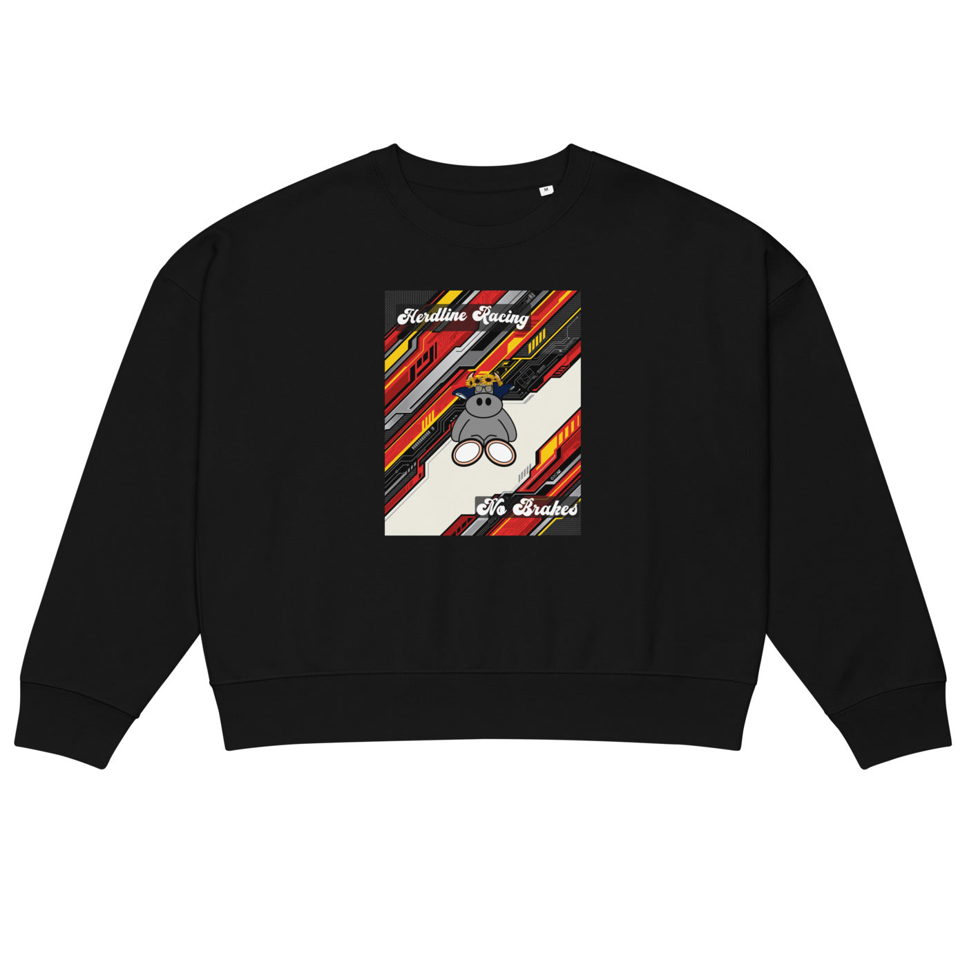 Pocket Cows Women's Organic Crew Neck Stella Alma Sweatshirt — Design 263