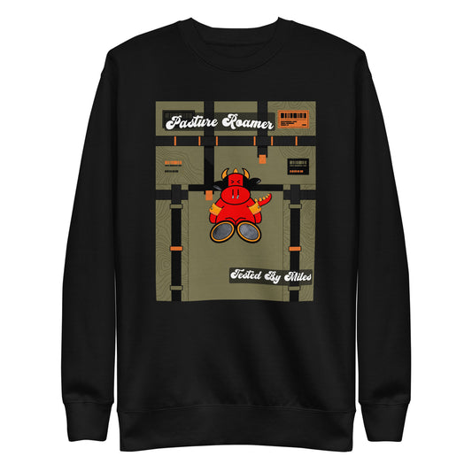 Pocket Cows crewneck — Built To Roam — Design 301