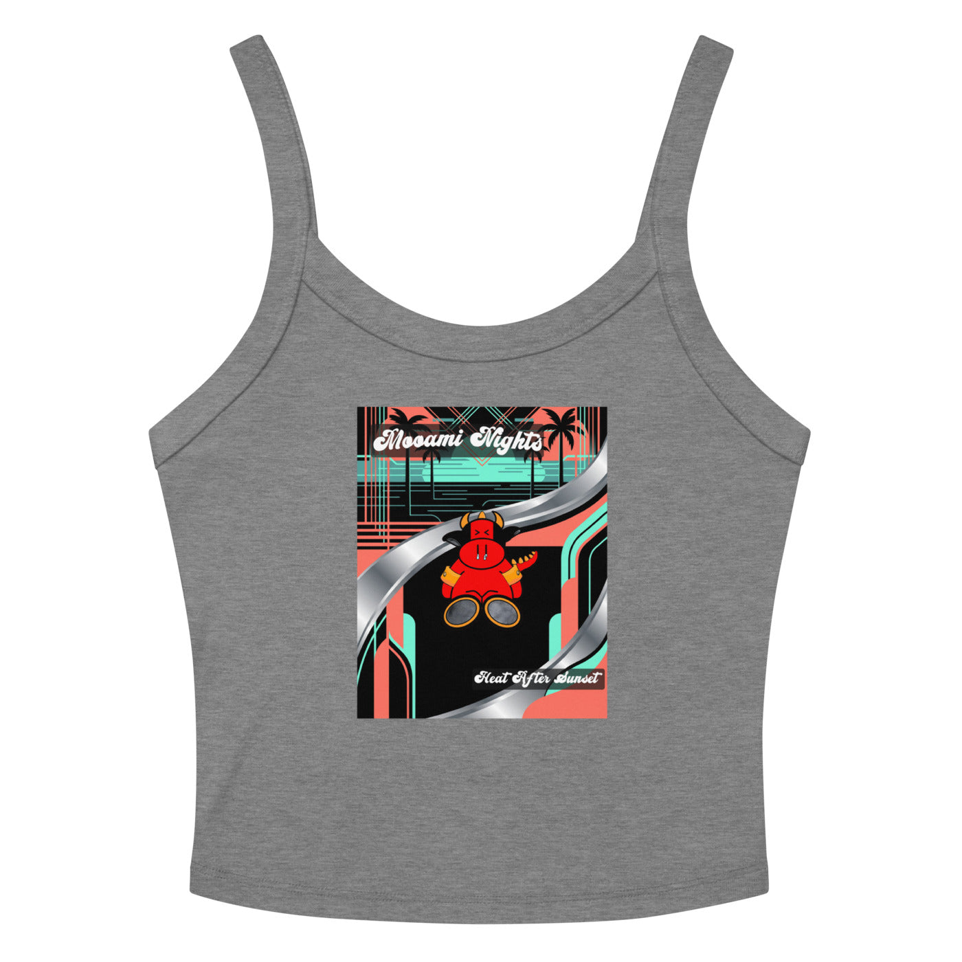 Pocket Cows Women's Micro-Rib Tank Top — Design 272