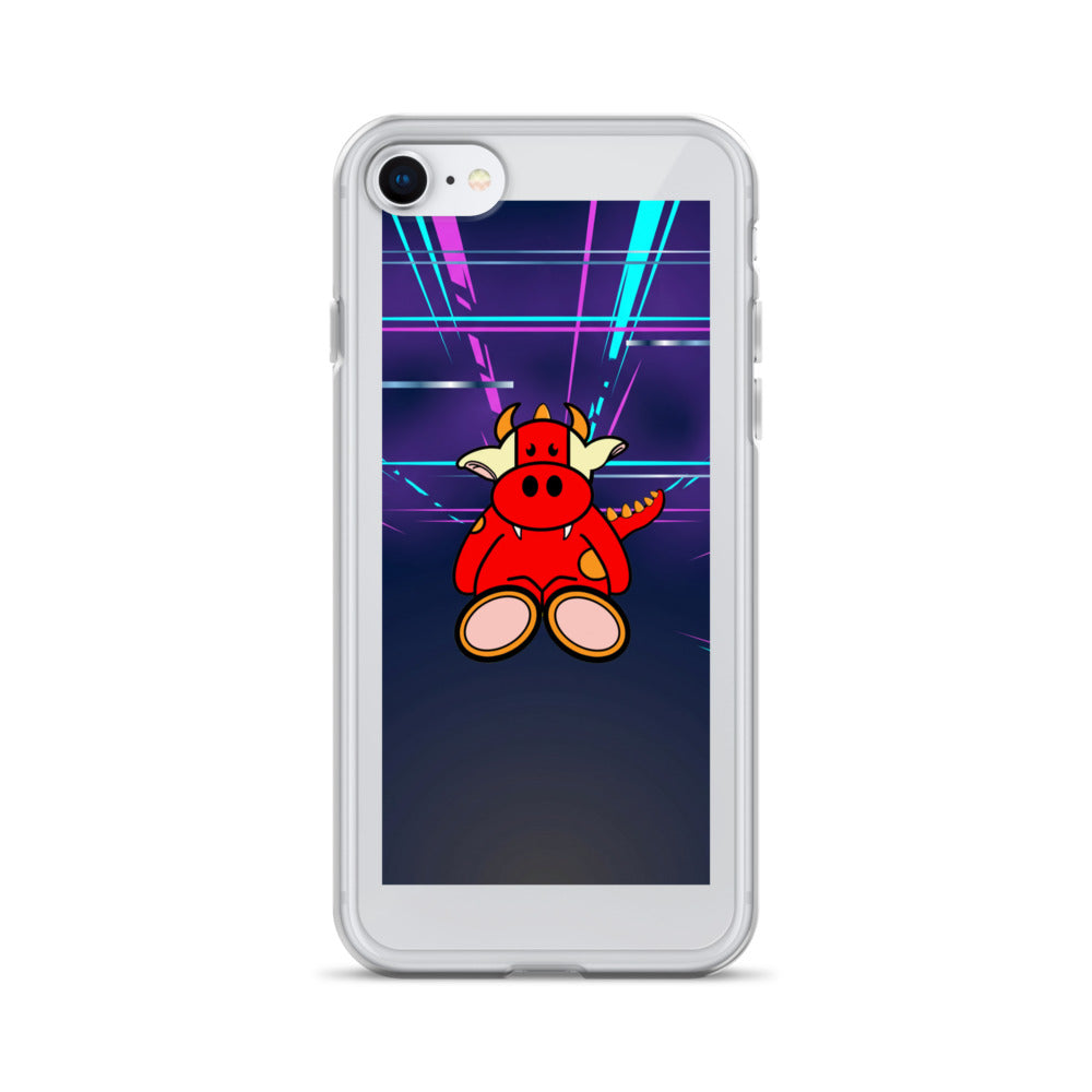 Pocket Cows Clear Case for iPhone® — After Hours — Design 273