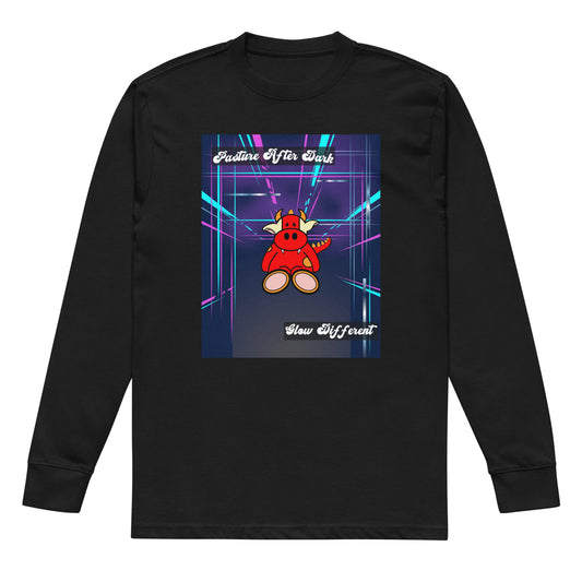 Pocket Cows Men's Heavyweight Long Sleeve T-Shirt — Design 273