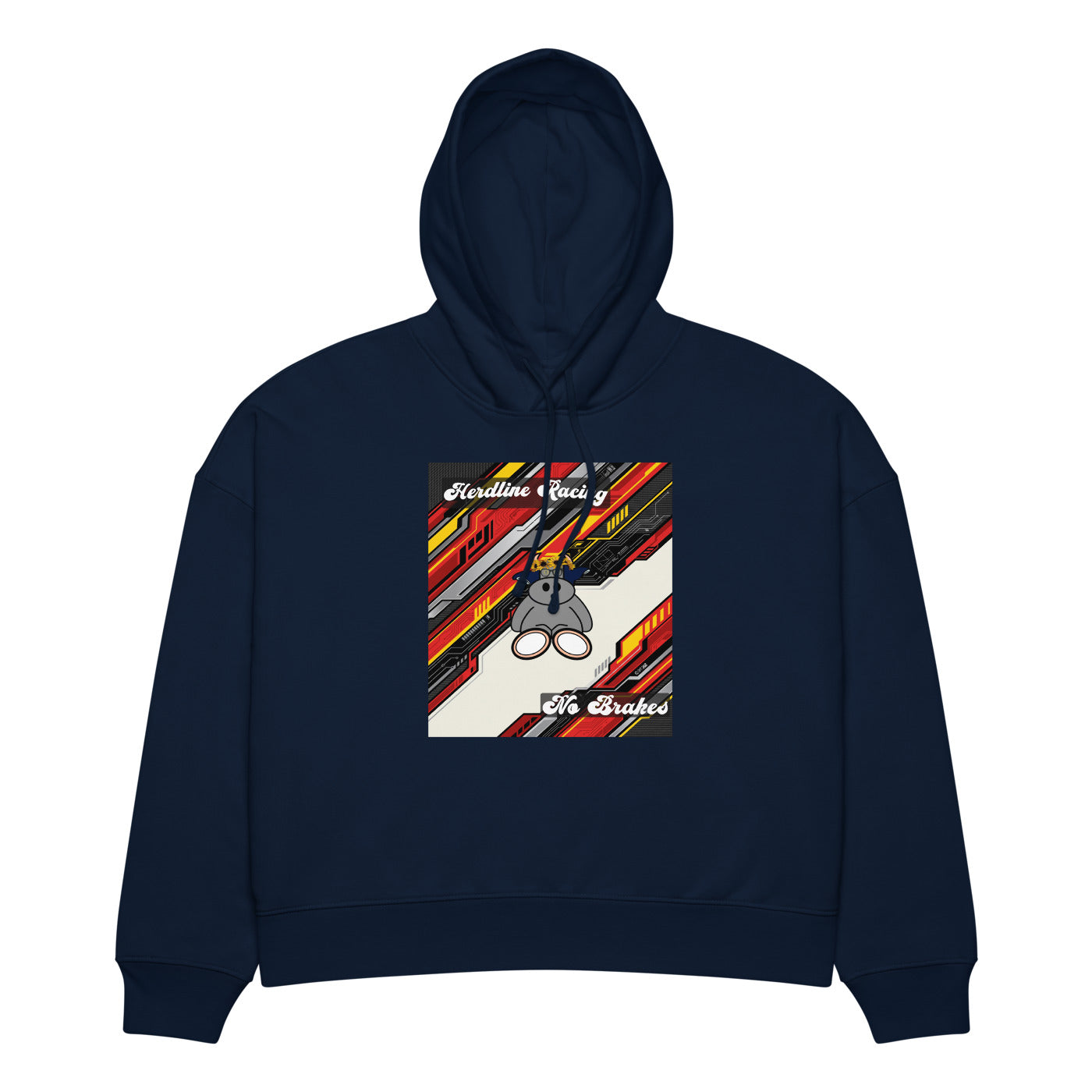 Pocket Cows Women's Organic Stella Nora Hoodie — Design 263