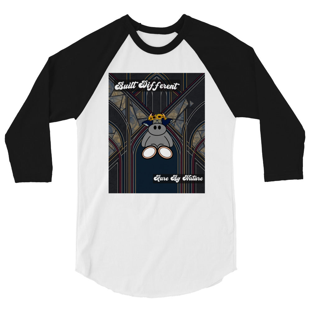 Pocket Cows Unisex 3/4 Sleeve Raglan Shirt — Design 269