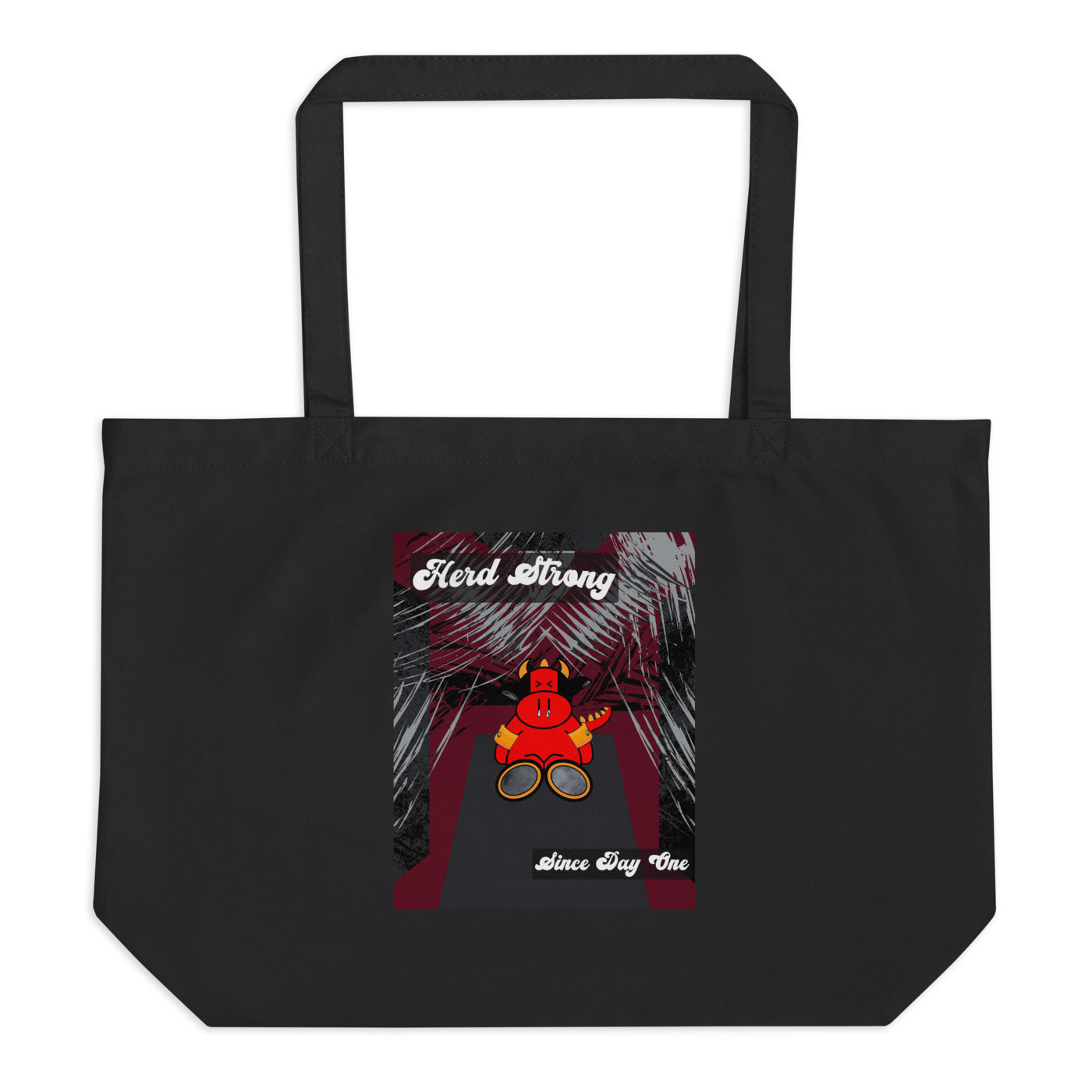 No Bull Left Large Eco Tote | Econscious EC8001