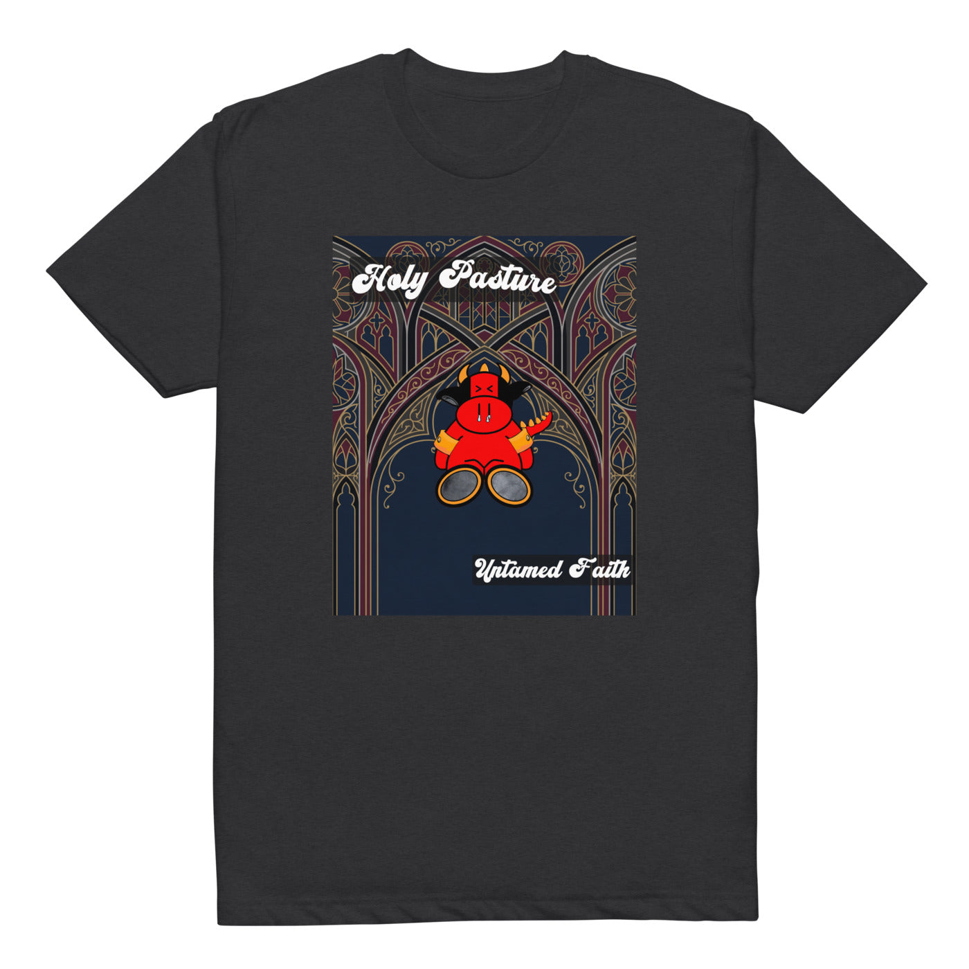 Pocket Cows Unisex CVC T-shirt — Design 270